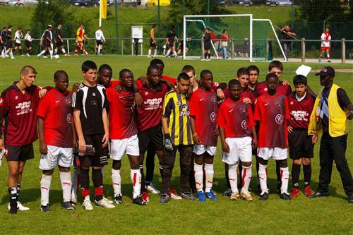 CAMP DE VACANCE FOOTBALL FRANCE  ROCHE SUR YON 2007