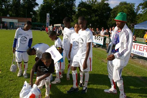 CAMP DE VACANCE FOOTBALL FRANCE  ROCHE SUR YON 2007
